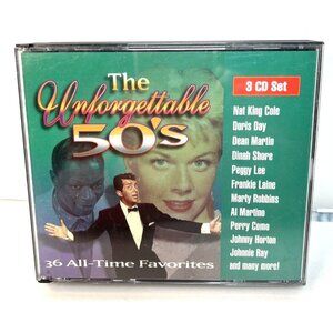 The Unforgettable 50s 3-CD Set/36 All-Time Favorites By Iconic Artists The 1950s